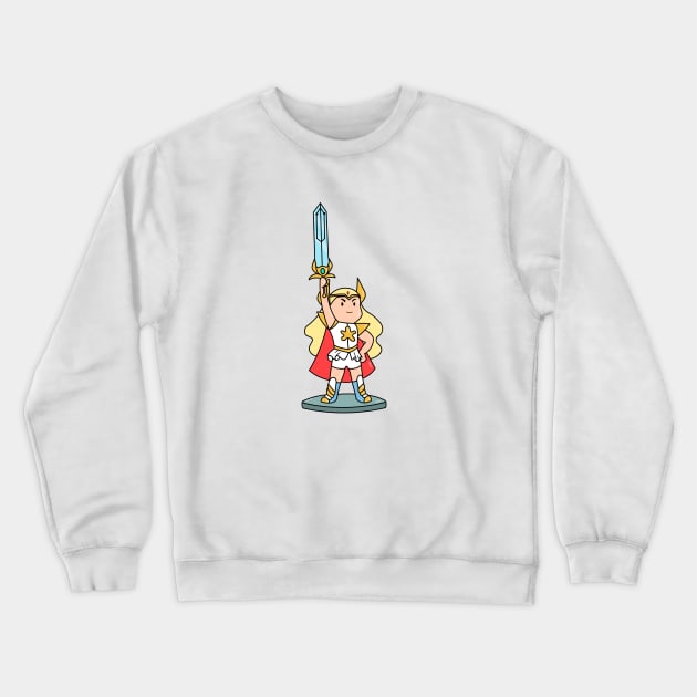 Mini she-ra Adora Crewneck Sweatshirt by moonfist